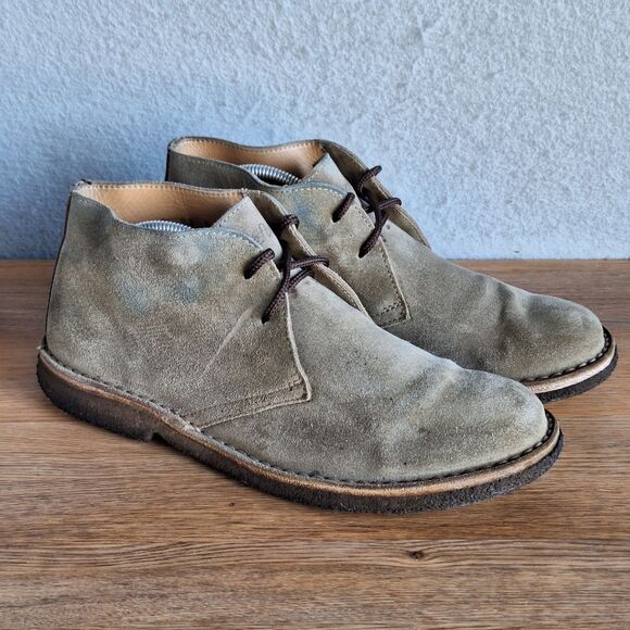 Astorflex Greenflex Chukka Boots Men 9 US EU 42 Tan Suede Lace Up Desert Casual main image 12